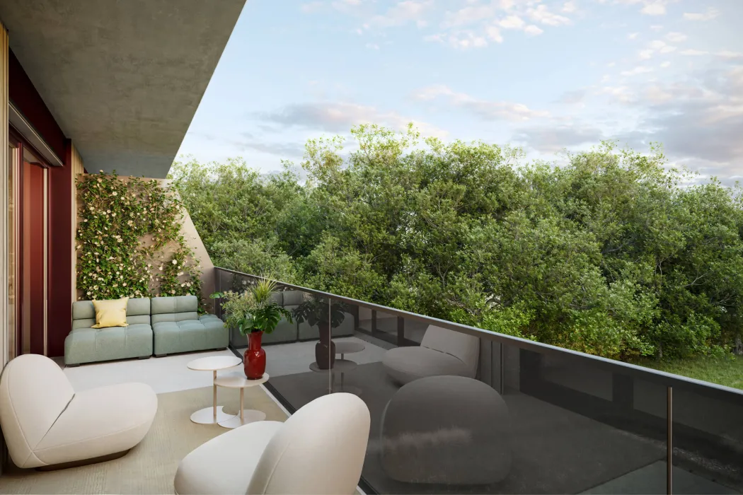 Haus Stone Top A 2-4 Balkon